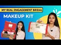 My own bridal makeup kit  engagement pr sasural se mili   beautywithfarhat