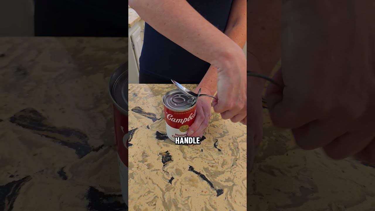Easy Hack To Open A Can