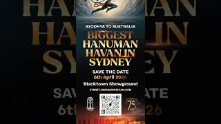 Historic Hanuman Festival in Sydney | 75 Years of Chinmaya Mission Celebrated