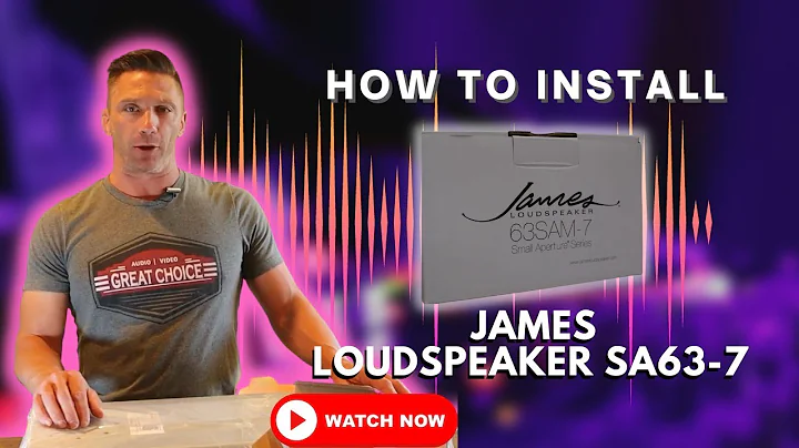 Installation Of James loudspeaker SA63-7 Studio Build | Easy and Quick Way To Install JL SA63-7