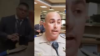 Deputy gets the biggest embarrassment gets humiliated #police #funny #cops