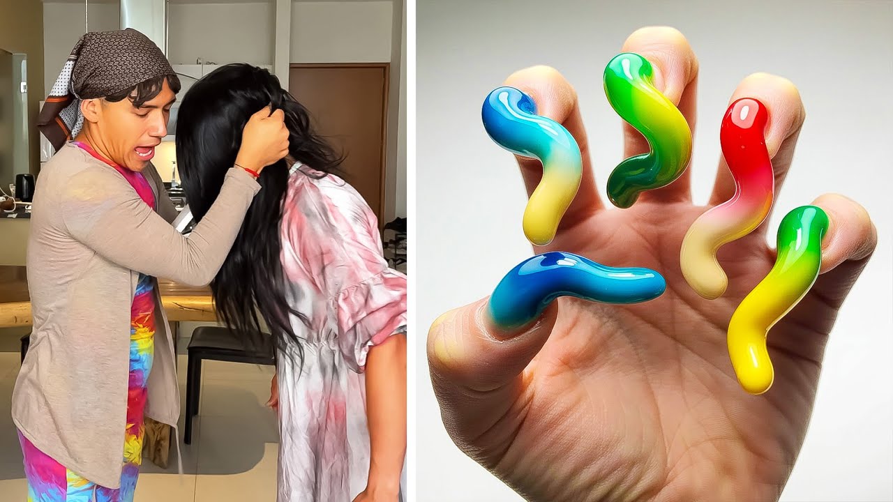 Historias Divertidas con Uñas 💅 Morirás de Risa | Los Mejores Tiktoks de @Rubén Tuesta 2025 #17