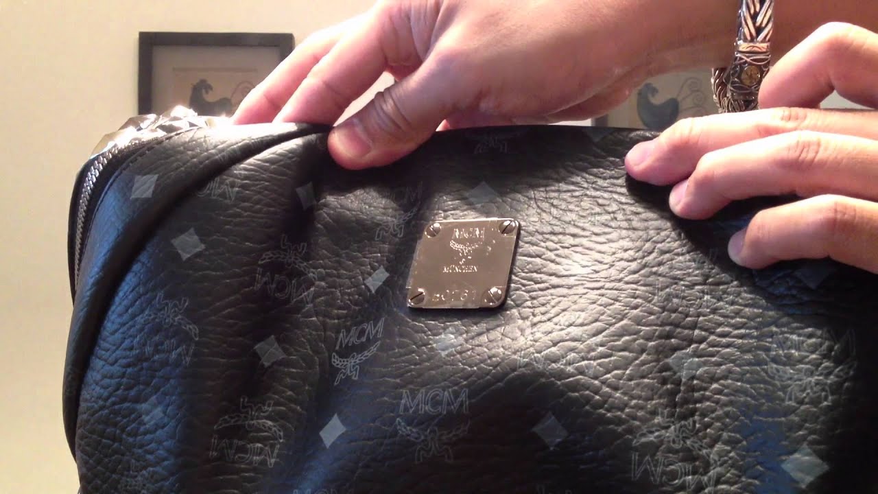 mcm purse black