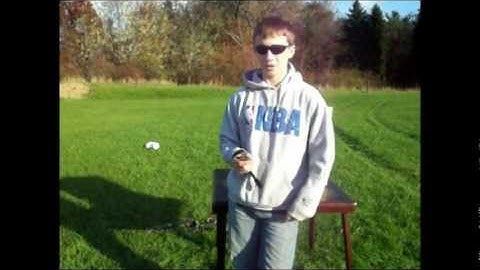 Splitting a playing card with an arrow