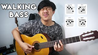 Tutorial Gitar (MENUJU SENJA - PAYUNG TEDUH) VERSI ASLI   WALKING BASS