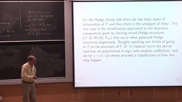 “Using Hodge theory to detect the structure of a compactified moduli space.”