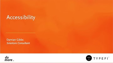 Publishing Accessible Standards | Typefi Standards Symposium 2021