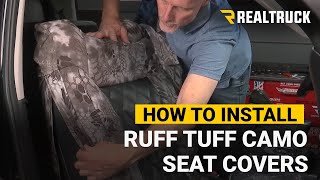 How to Install Ruff Tuff Camo Seat Covers on a 2016 Toyota Tundra