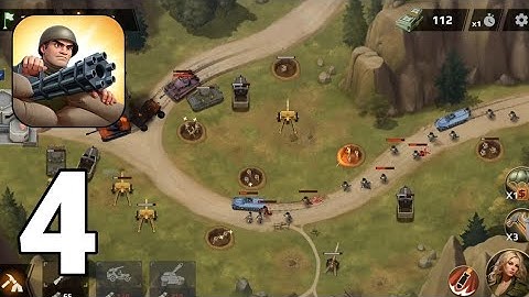 WW2 Tower Defense: RTS Army TD Game - Part 4 Android