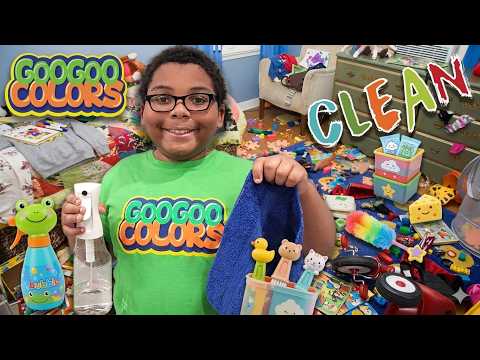 Fun Clean Up Song for Kids | Wake Up & Do Chores with Goo Goo Gaga!