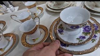 Секонд-хенд Германия барахолка базар фарфор хрусталь антик винтаж Second Hand Germany porzellan 