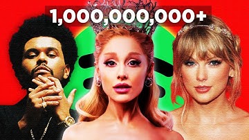 Artists with the Most Songs Above 1 BILLION Streams