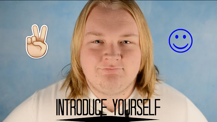 Introduce Yourself | Douglas Nicholson