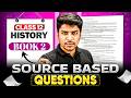 Class 12 History Source based Questions (Book 2) | Class 12 History Important Source Based Questions