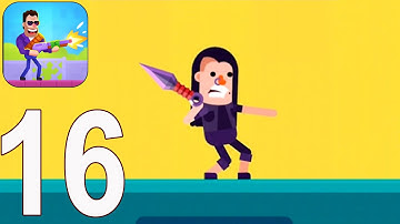 Hitmasters - Gameplay Walkthrough Part 16 - Ricochet Mode 41-50(iOS)