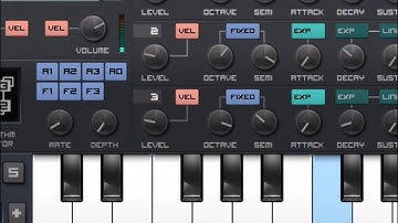 7 Minutes with an Ipad Synth - Caustic Fmsynth