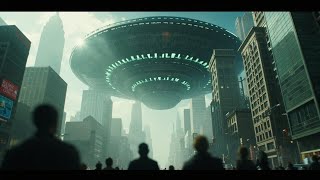 Alien Mothership Arrival 🌌 | Massive UFOs Emerge from Ocean, Sky & Cities | Hyper Sci-Fi Cinematic