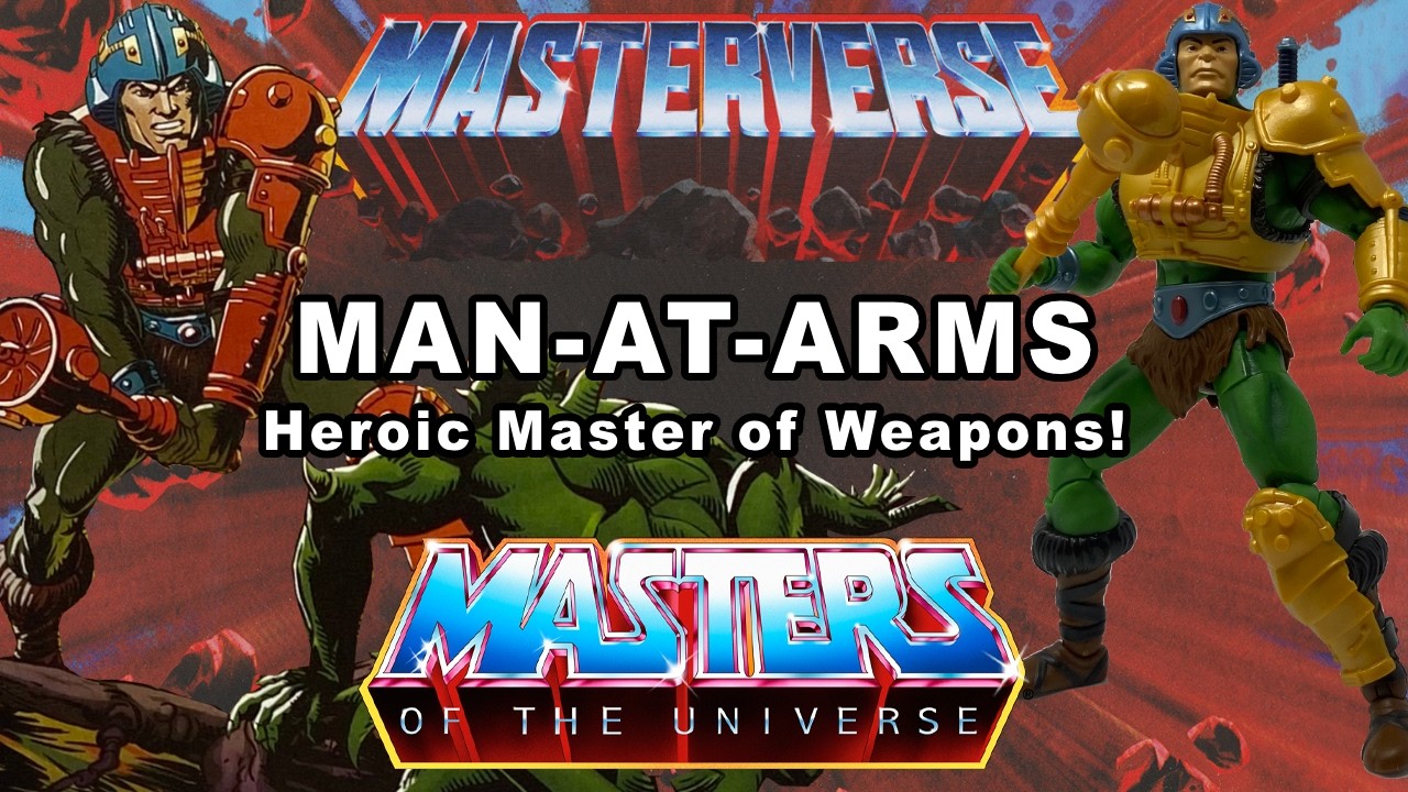 Man-At-Arms - Masterverse Vintage Collection - Unboxing & Review