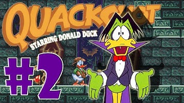 Count Duckula | QuackShot #2 | Sega Genesis / Sega Megadrive