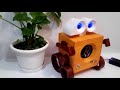 #diy #homemade #bluetoothspeaker DIY Homemade Wood Robot Bluetooth Speaker. Perfect gift for kids.