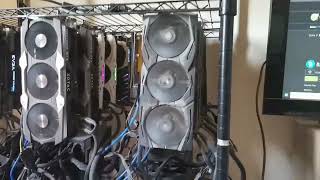 Mining Ethereum at less power, limit set to 50%