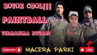 MACERA PARKINDA BİR GÜN PAİNTBALL-TIRMANMA DUVARI OLAY ÜSTÜNE OLAY!!!