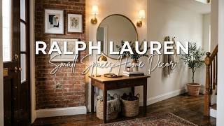 Creating RALPH LAUREN Aesthetics In Minimalist Spaces