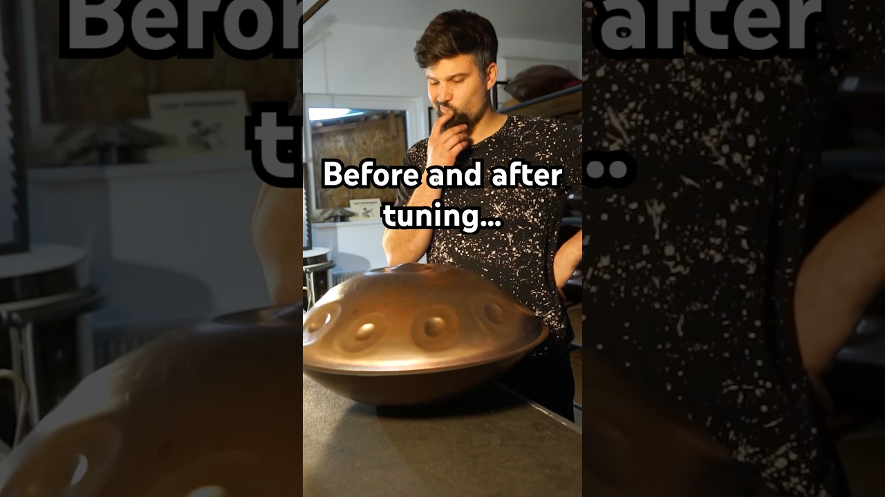 Listen how this classic sounds on a #handpan before and after our master-tuners take it in hand…