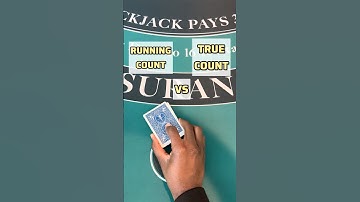 What’s the difference between the running count and the true count?