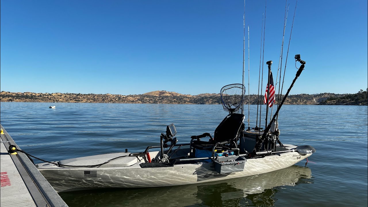 Eastman Lake, CA Kayak Bass Fishing Summer 2024
