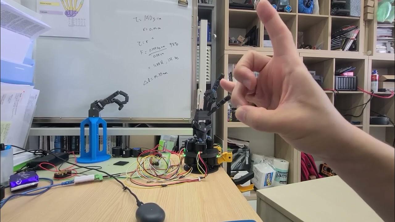 Real-time Robot Hand Control Using RGB Video Pose Estimation - YouTube