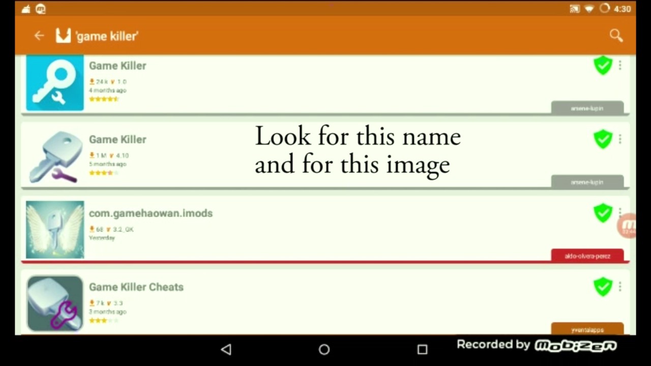 How to download Game killer YouTube