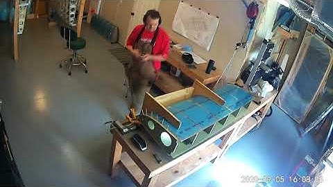 Riveting the Right Leading edge and attaching it to the wing