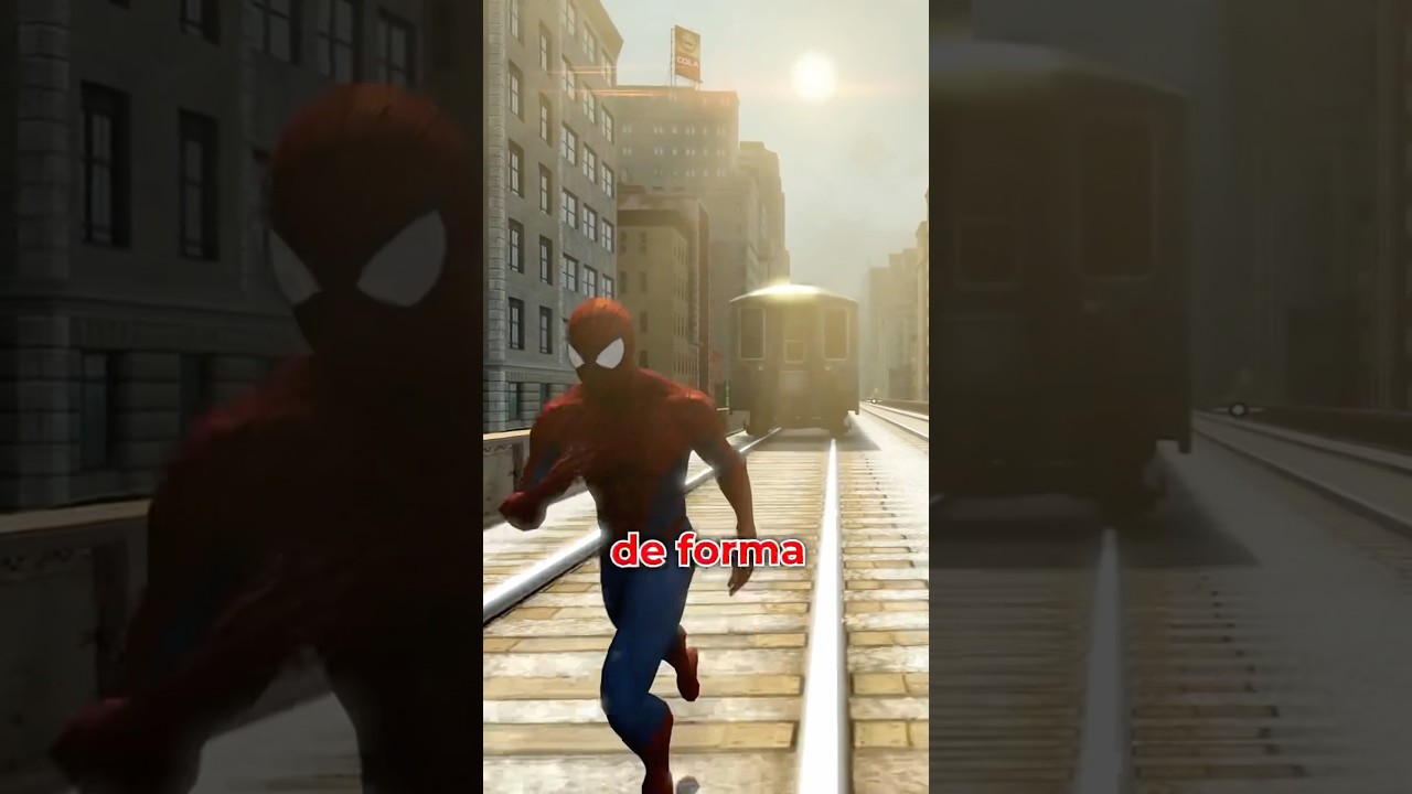 ¿QUÉ PASA SI A SPIDER-MAN LO PILLA UN TREN?