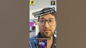CareerHacks Live | kaboomtechx Live #careerhacks #3delevation #3dsmax #animation #atulrankawat