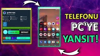 Android Telefon Ekranı PC'ye Nasıl Yansıtılır? 👈👈