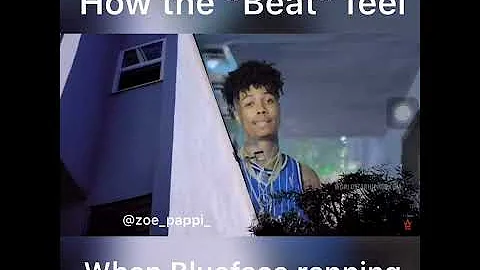 BlueFace rapping off beat