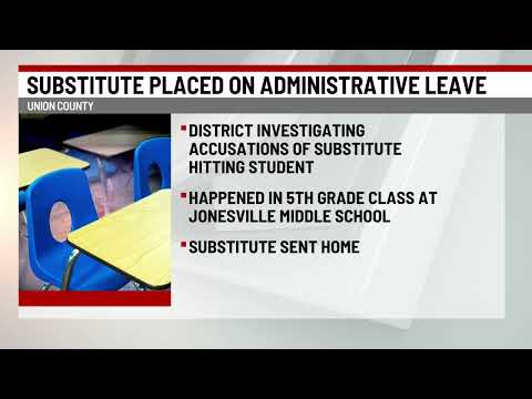 Substitute Teacher Accused Of Hitting Student School District Investigating