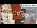 Traveler's notebook haul and cats :)