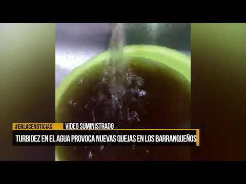 Turbidez en el agua provoca nuevas quejas en los Barranqueños