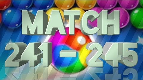 Level 241 - 245 🤩🤩 || Bubble Shooter 🔥|| #viral