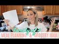 GROCERY HAUL & MEAL PLANNING FOR MY FAMILY OF TWO 2019| Tres Chic Mama