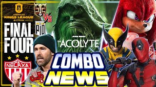 KNUCKLES, Deadpool del Necaxa, Starwars, MUFASA, PELUCHE CALIGARI en el azteca y más #ComboNews