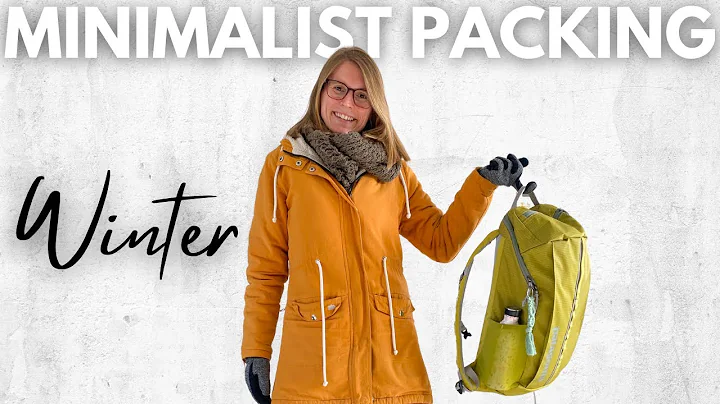 Minimalist Packing for Winter Trip - 25 L Backpack