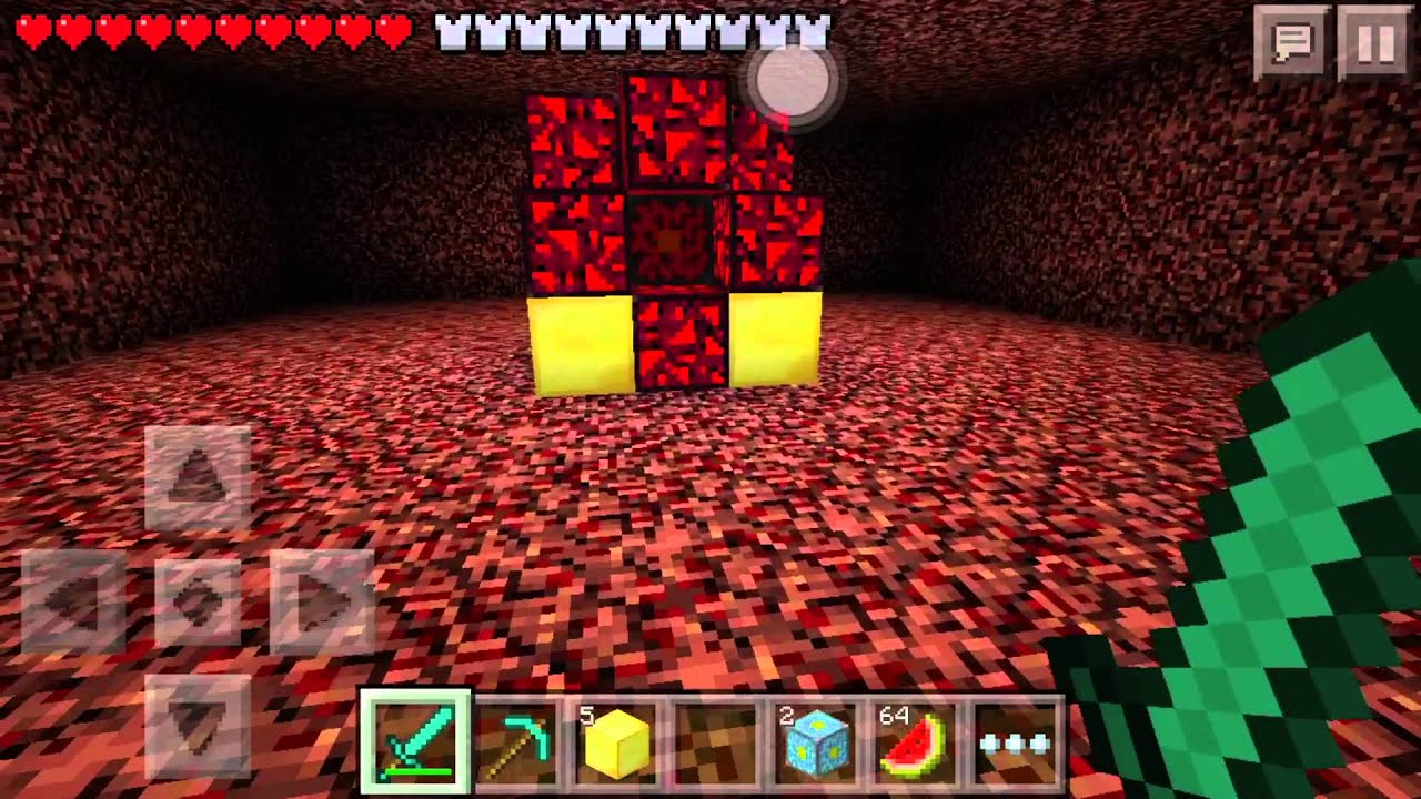 How To Activate Nether Reactor Core Minecraft Pe Youtube