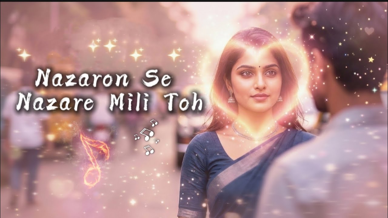 Nazaron Se Nazare Mili Toh - pehli nazar ka ishq 💫 | Hindi Love Song ✨ @daddya_song 