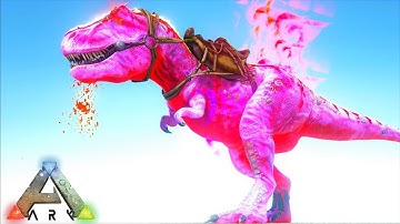 NEW ULTRA ALPHA TREX IS BORN ANNUNAKI REBORN !!! ARK CRYSTAL ISLES ARK: SURVIVAL EVOLVED MODDED E15