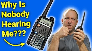 The Most Important Setting On Your Baofeng Ham Radio For Repeater Use!!!