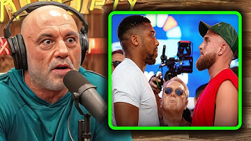 JAKE LOSES HIS MIND! Joe Rogan REACTS to the Jake Paul vs Anthony Joshua Fight!