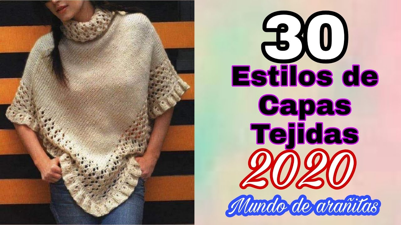 30 CAPAS crochet y dos agujas 2020 - YouTube